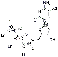 5-CHLORO-2'-DEOXYCYTIDINE-5'-TRIPHOSPHATE LITHIUM SALT Struktur