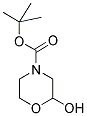 2-HYDROXY-4-BOC-MORPHOLINE Struktur