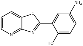 4-AMINO-2-OXAZOLO[4,5-B]PYRIDIN-2-YL-PHENOL Struktur