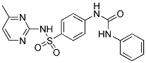 4-[(ANILINOCARBONYL)AMINO]-N-(4-METHYLPYRIMIDIN-2-YL)BENZENESULFONAMIDE Struktur