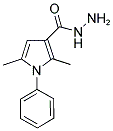 2,5-DIMETHYL-1-PHENYL-1H-PYRROLE-3-CARBOXYLIC ACID HYDRAZIDE Struktur