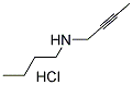 BUTYL-BUT-2-YNYL-AMINE HYDROCHLORIDE Struktur