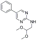 N-(2,2-DIMETHOXYETHYL)-5-PHENYLPYRIMIDIN-2-AMINE Struktur