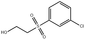 3-CHLOROPHENYLSULFONYLETHANOL Struktur