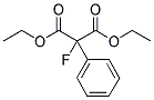 2-FLUORO-2-PHENYLMALONIC ACID, DIETHYL ESTER Struktur