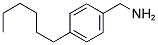 4-HEXYLBENZYLAMINE Struktur