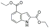 4-ETHOXYCARBONYLINDOLE-2-CARBOXYLIC ACID ETHYL ESTER Struktur