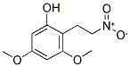 1-(4,6-DIMETHOXY-2-HYDROXYPHENYL)-2-NITROETHANE Struktur