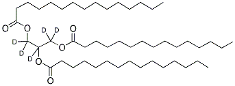 GLYCERYL-D5 TRIPENTADECANOATE Structure