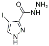 4-IODO-1 H-PYRAZOLE-3-CARBOXYLIC ACID HYDRAZIDE Struktur