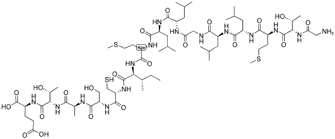 GTMLLGLLMICSATE Struktur