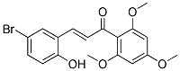 5-BROMO-2-HYDROXY-2',4',6'-TRIMETHOXYCHALCONE Struktur