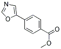 METHYL 4-(1,3-OXAZOL-5-YL)BENZENECARBOXYLATE Struktur