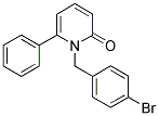 1-(4-BROMOBENZYL)-6-PHENYLPYRIDIN-2(1H)-ONE Struktur