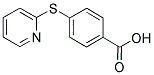 4-(PYRIDIN-2-YLTHIO)BENZOIC ACID Struktur