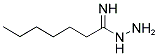 1-(IMINO-HYDRAZINO-METHYL)HEXANE Struktur