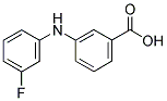 3-FLUORODIPHENYLAMINE-3'-CARBOXYLIC ACID Struktur