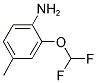 2-DIFLUOROMETHOXY-4-METHYL-PHENYLAMINE Struktur