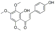 2',4-DIHYDROXY-3',4',6'-TRIMETHOXYCHALCONE Struktur