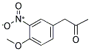 (4-METHOXY-3-NITROPHENYL)ACETONE Struktur