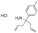 1-ALLYL-1-P-TOLYL-BUT-3-ENYL-AMMONIUM, CHLORIDE Struktur