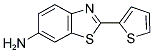 2-THIOPHEN-2-YL-BENZOTHIAZOL-6-YLAMINE Struktur