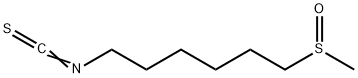 1-ISOTHIOCYANATO-6-(METHYLSULFINYL)-HEXANE Struktur