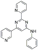 N-PHENYL-2-PYRIDIN-2-YL-6-PYRIDIN-3-YLPYRIMIDIN-4-AMINE Struktur