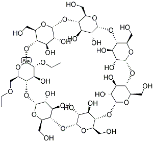 (2,6-DI-O-)ETHYL-BETA-CYCLODEXTRIN Struktur