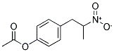 1-(4-ACETOXYPHENYL)-2-NITROPROPANE Struktur