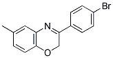 3-(4-BROMOPHENYL)-6-METHYL-2H-1,4-BENZOXAZINE Struktur