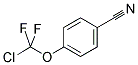 4-(DIFLUOROCHLOROMETHOXY)BENZONITRILE Struktur