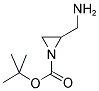 2-AMINOMETHYL-AZIRIDINE-1-CARBOXYLIC ACID TERT-BUTYL ESTER Struktur