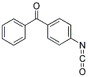 4-ISOCYANATOBENZOPHENONE Struktur