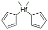 DIMETHYLBIS(CYCLOPENTADIENYL)HAFNIUM Struktur