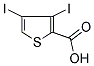 3,4-DIIODOTHIOPHENE-2-CARBOXYLIC ACID Struktur