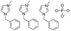 1-BENZYL-3-METHYLIMIDAZOLIUM PHOSPHATE Struktur