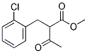 2-(2-CHLORO-BENZYL)-3-OXO-BUTYRIC ACID METHYL ESTER Struktur