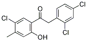 5'-CHLORO-2(2',4'-DICHLOROPHENYL)-2'-HYDROXY-4'-METHYL ACETOPHENONE Struktur