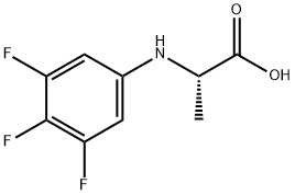 (S)-2-AMINO-3-(3,4,5-TRIFLUORO-PHENYL)-PROPIONIC ACID Struktur