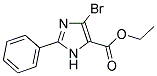 ETHYL 4-BROMO-2-PHENYL-IMIDAZOLE-5-CARBOXYLATE Struktur