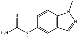 N-(1-METHYL-1H-INDAZOL-5-YL)THIOUREA Struktur