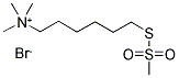 [6-(TRIMETHYLAMMONIUM)HEXYL] METHANETHIOSULFONATE BROMIDE Struktur