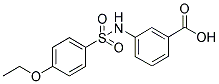 3-(4-ETHOXY-BENZENESULFONYLAMINO)-BENZOIC ACID Struktur