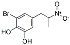 1-(5-BROMO-3,4-DIHYDROXYPHENYL)-2-NITROPROPANE Struktur