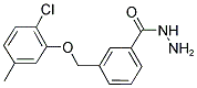 3-(2-CHLORO-5-METHYL-PHENOXYMETHYL)-BENZOIC ACID HYDRAZIDE Struktur