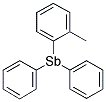 DIPHENYL(O-TOLYL)ANTIMONY Struktur