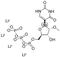 2'-O-METHYLPSEUDOURIDINE-5'-TRIPHOSPHATE LITHIUM SALT Struktur