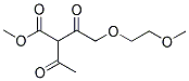 2-ACETYL-4-(2-METHOXY-ETHOXY)-3-OXO-BUTYRIC ACID METHYL ESTER Struktur