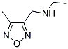 ETHYL-(4-METHYL-FURAZAN-3-YLMETHYL)-AMINE Struktur